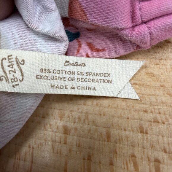 Matilda Jane Toddler Girl Floral Print Dress with Diaper Cover size 18-24 Months - Picture 10 of 11